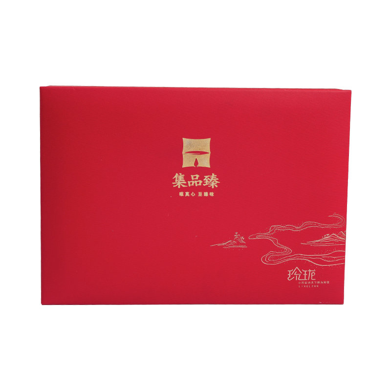 Na -customize na Christmas at Chinese New Year Gift Box na may takip