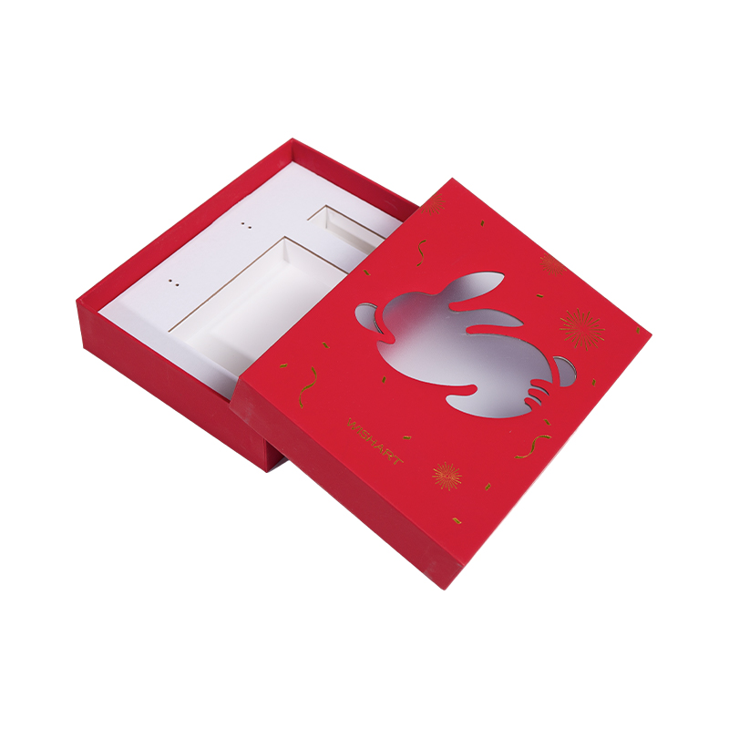 Retail plastic handheld pvc display window box