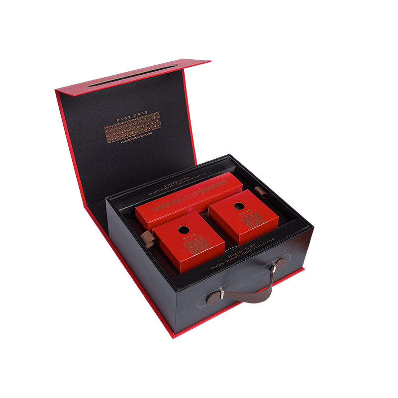 Luxury Watch Alahas Regalo Box na may Magnetic Clasp Hard Case